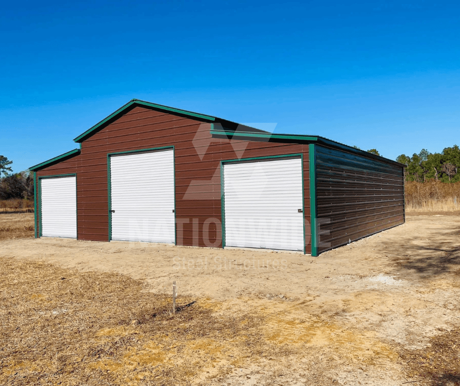 38'x40'x12'/9' Barn Shop