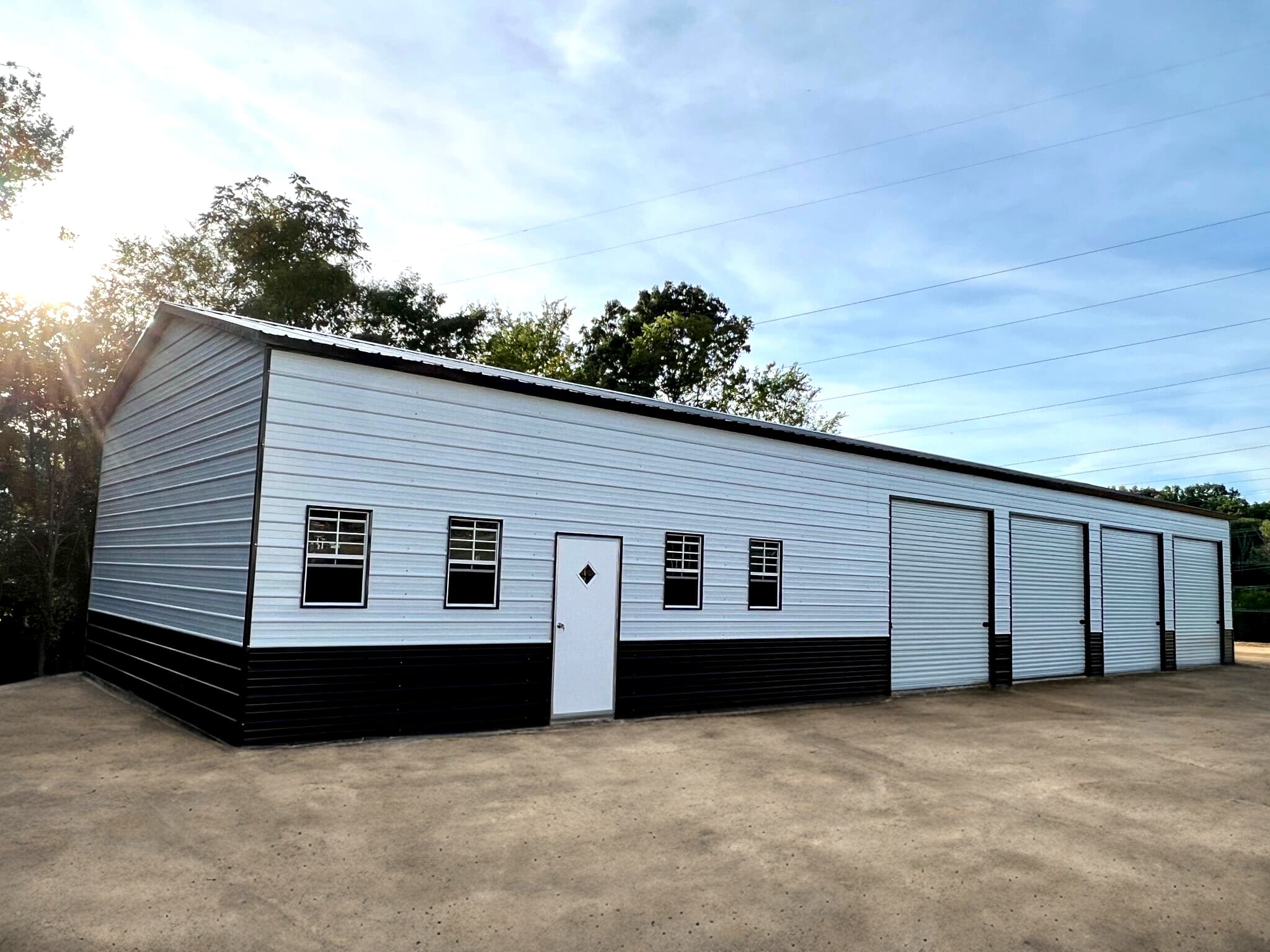Custom 24'x80'x12' Metal Building