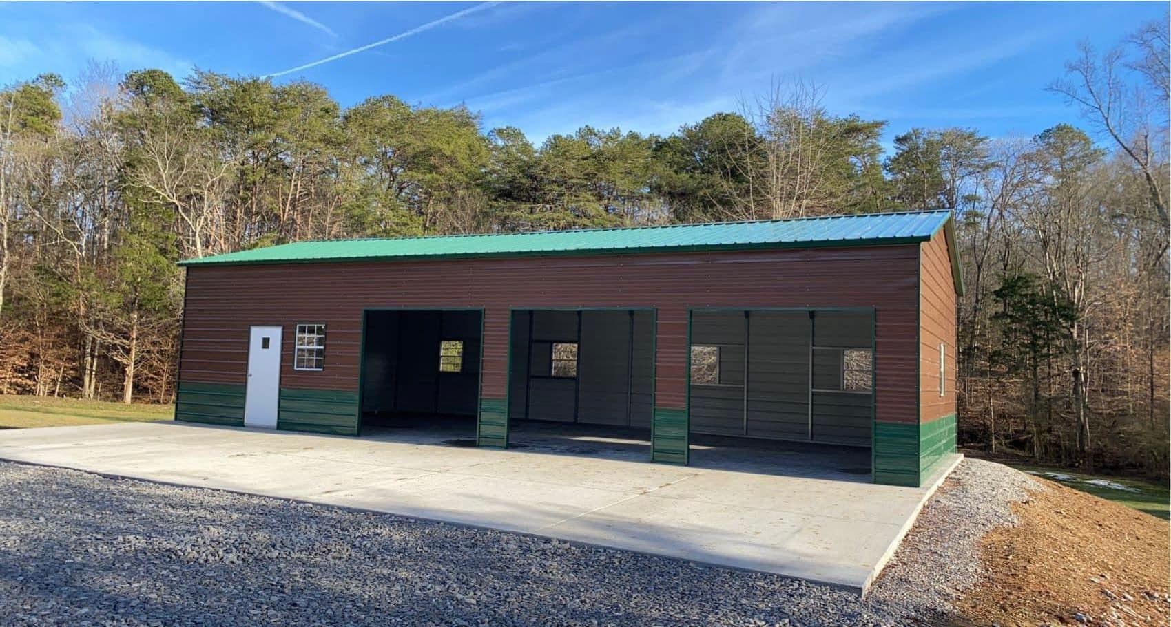 Custom 30'x50'x12' Metal Building