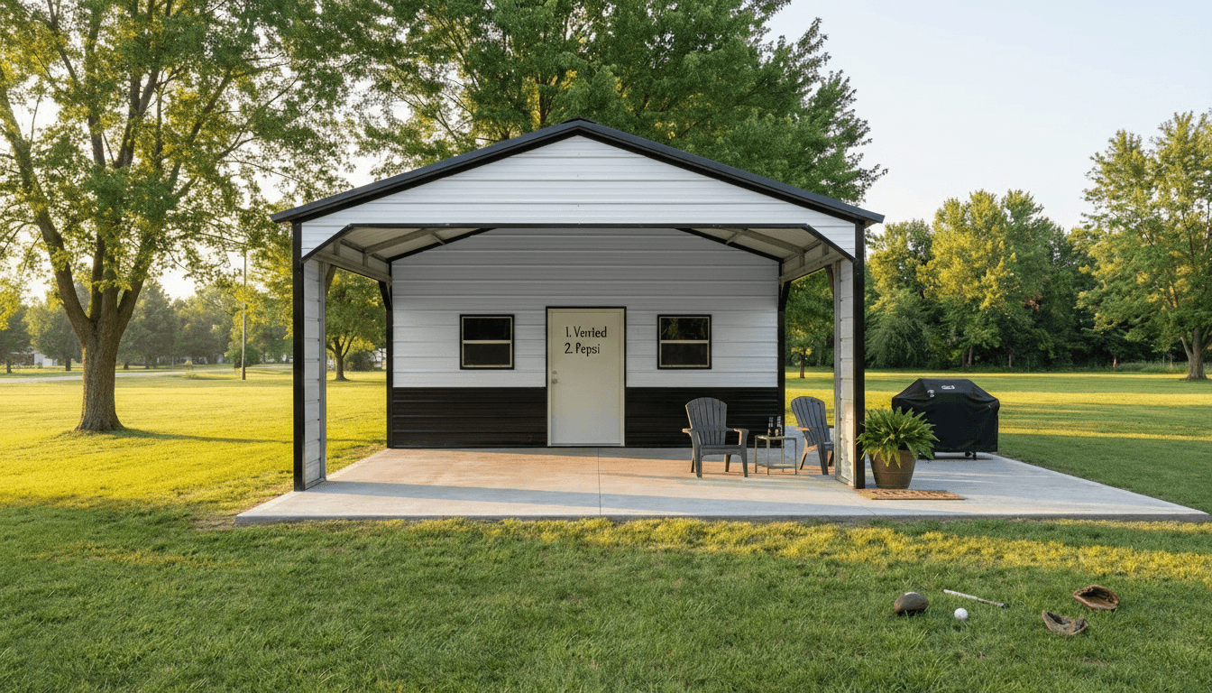 30x40x12 Utility Carport