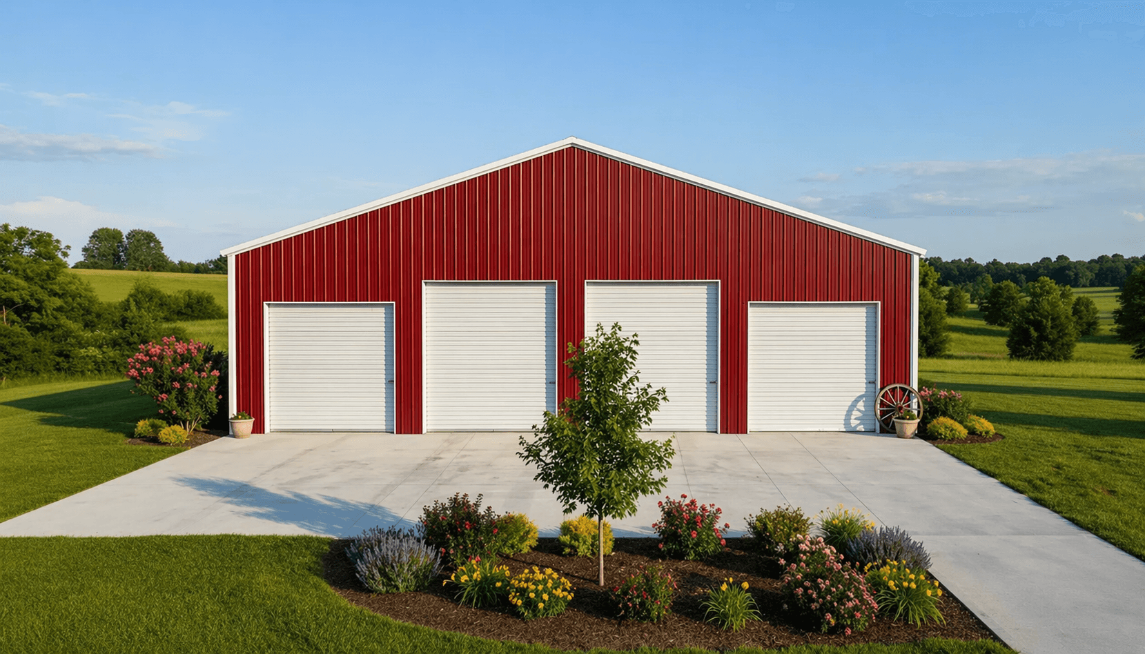 60'x28'x16' Commercial Steel Building