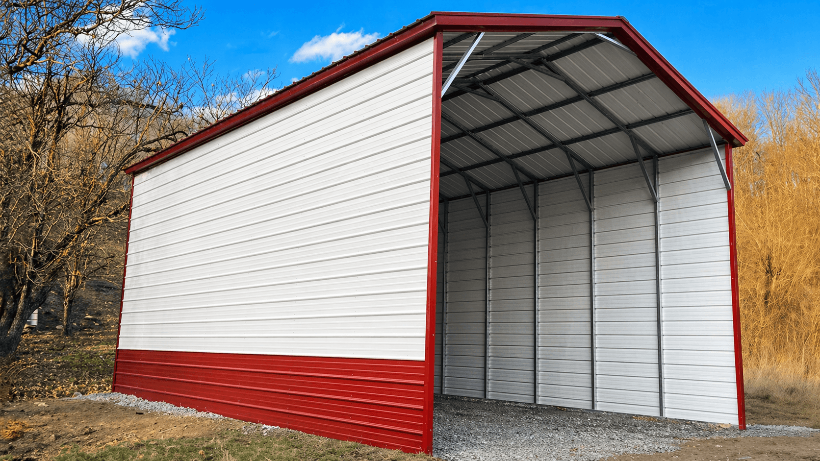 20x35x12 RV Carport