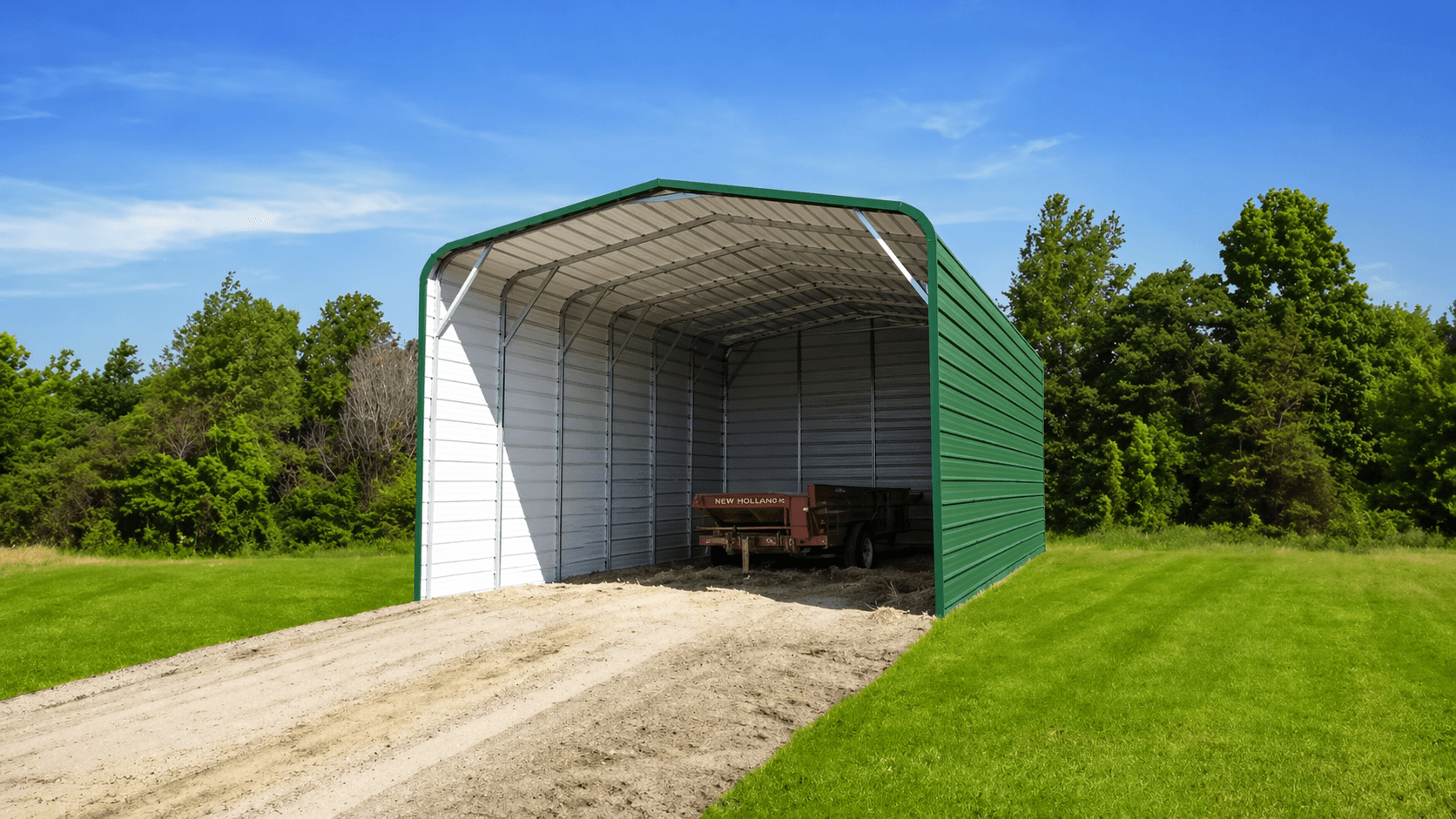 22x30x10 Metal Carport