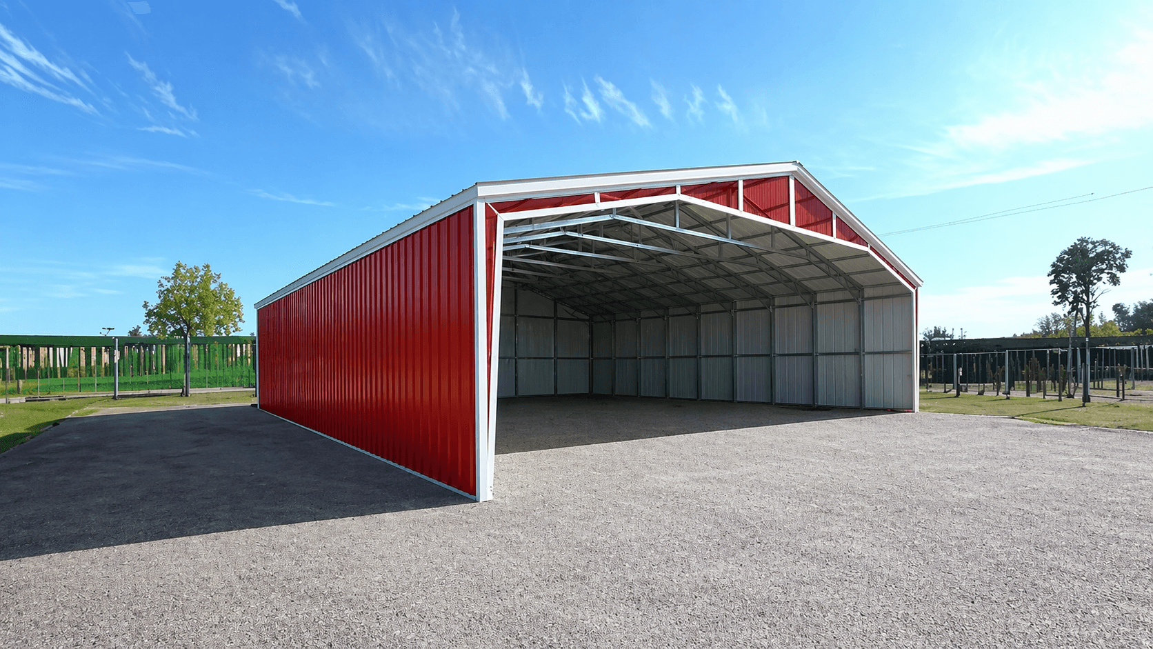 40x40x14 Commercial Carport