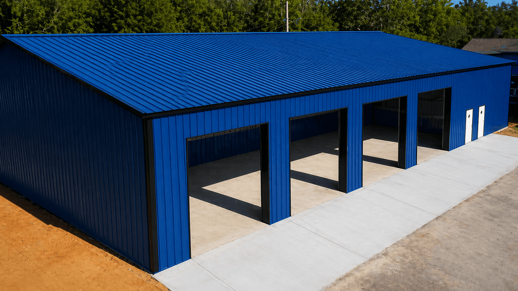 60x100x14 Industrial Steel Building