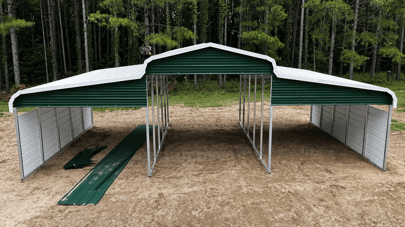 36x20x10 Regular Roof Barn