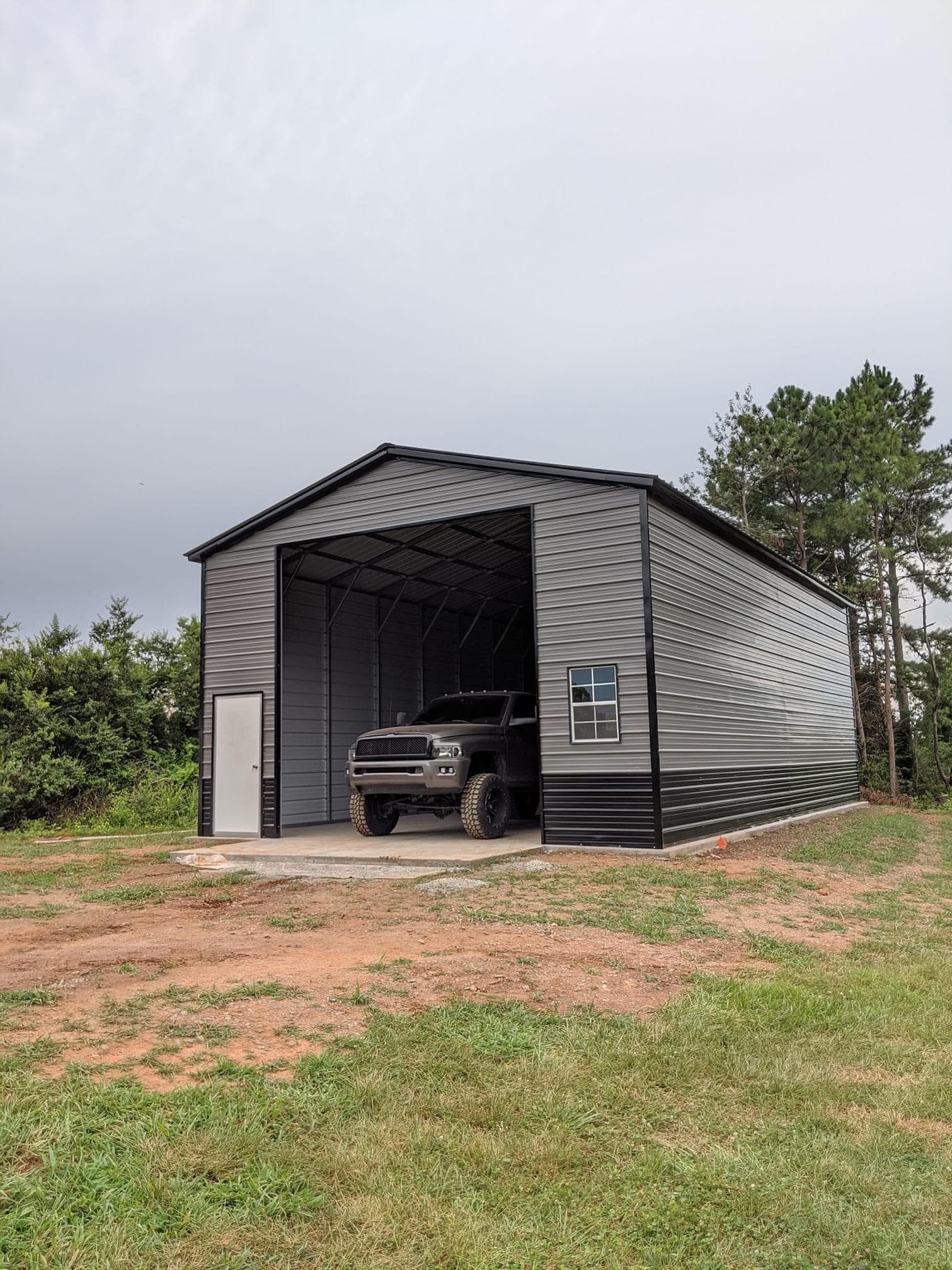 Single Metal Carports
